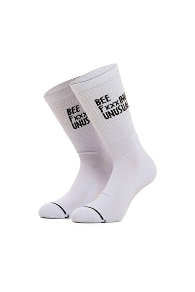 BEE UNUSUAL ΜΕΤΑΛΙΚΑ ΑΠΙΣΤΕΥΤΙΚΑ ΚΑΛΤΣΕΣ AS-245027-WHITE Λευκό