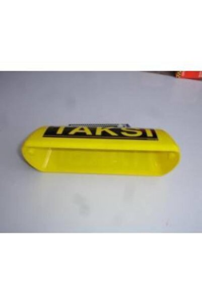 Genel Markalar Taksi Levhası Camı Yazılı Sarı