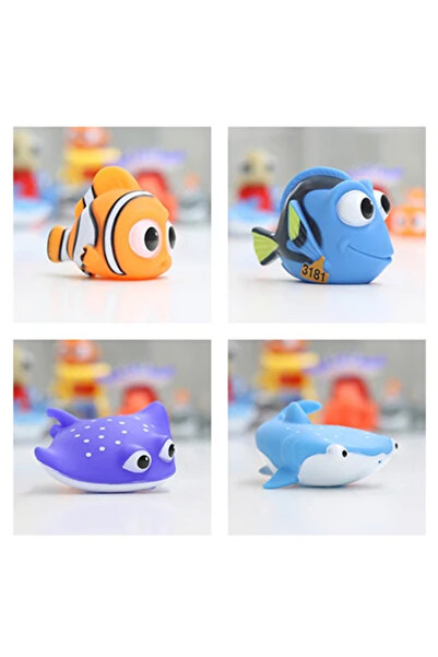 Choice 4pcs-1 Baby Bath Toys Finding Nemo Dory Float Spray Water Squeeze Toys...