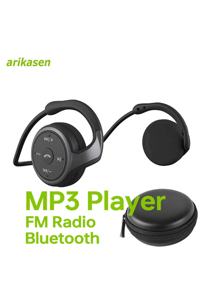 Choice Other black AX698 Sports Bluetooth Earphone with MP3 Player On Ear Com...
