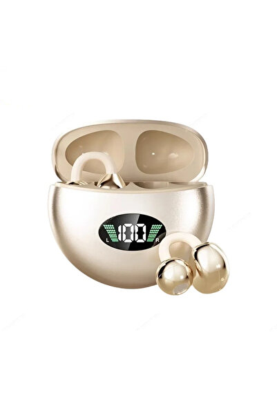 Choice1 khaki Wireless Bluetooth Earphones Clip-on Q71 Earphone High Sound fo...