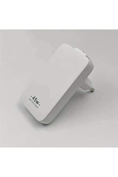 Choice EU 45W GaN Super Slim Folding Travel Dual Port USB Wall Charger, Fast ...