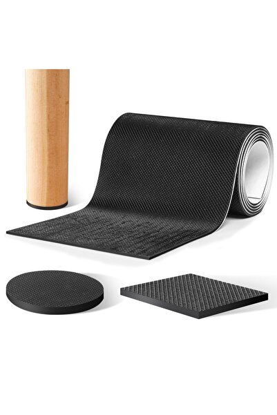 Choice 1 Pc 1.5mm 1 Roll Self Adhesive Non Slip Furniture Pads 4”x40” Floor P...