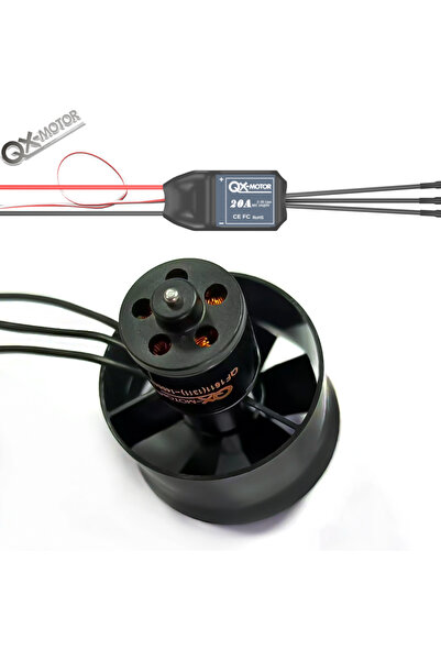 Choice 14000KV with 20A ESC QX-Motor 30mm 6-Blade EDF Ducted Fan QF1611 7000k...