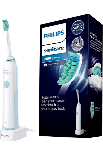 Philips Smart فرشاة أسنان سونيكير دايلي كلين 2100 الكهربائية سونيك HX 3224/01
