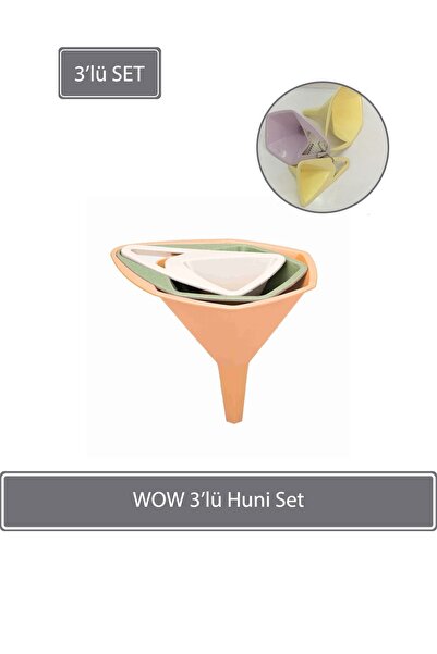 Sunplast WOW 3 lü Huni Set