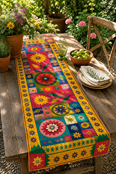 ayshome textile Ays Home Original Maximalist Bohemian Pattern Woven Top Quali...