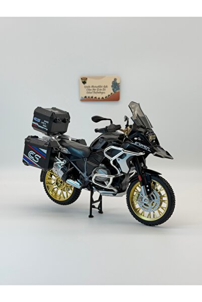 MotoGarage BMW R1250 GS - 1:10 Sesli & Işıklı Çantalı Diecast Adventure