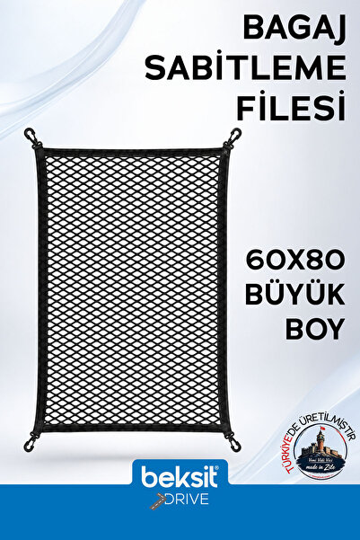 BEKSİT DRIVE Bagaj Sabitleme Filesi (60*80) (Universal)