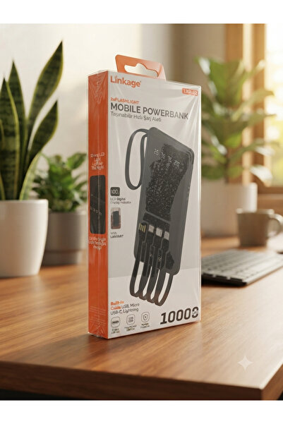 Linkage Aura Akse 10,000 mAh Mobile Powerbank ve Taşınabilir Hızlı Şarj Aleti