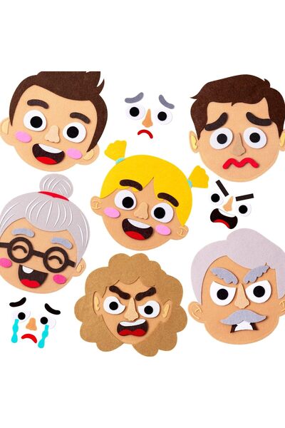 Choice Emoji-A Montessori Social Emotional Learning Toys for Kids Make Faces ...