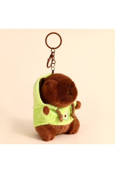 Choice green Cute Cartoon Capybara Pendant Plush Toy Doll Bag Hanging Ornamen...