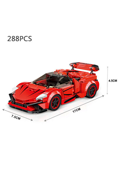 Choice 50022 288pcs City Speed Sport Racing Cars Building Blocks Model MOC Br...