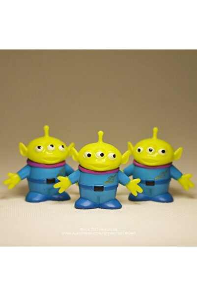Choice Hasbro 3pcs Hasbro Green Aliens 4cm 3pcs/Set Action Figure Anime Decor...