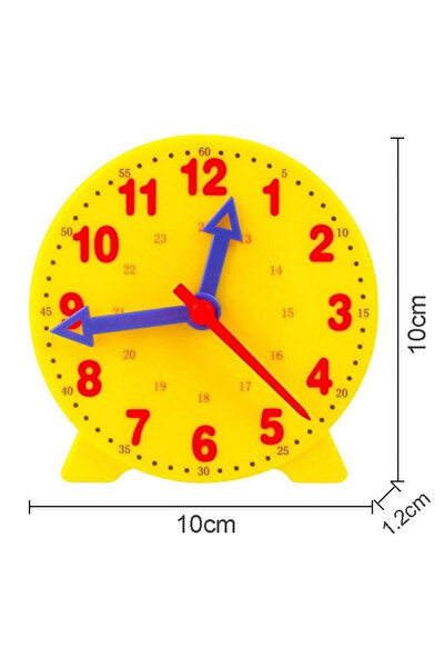 Choice1 light green 1Pcs Montessori Clock Educational Toys Hour Minute Second...