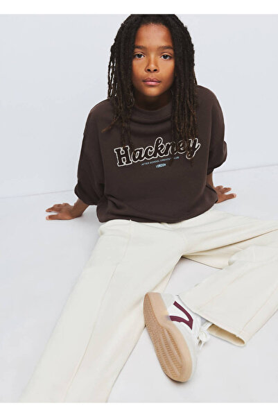 MANGO Kids Bağcıklı jogger pantolon