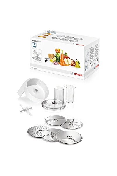 Bosch Set accesorii 00577491 MUZ5VL1 VeggieLove pentru robot de bucatarie MUM5