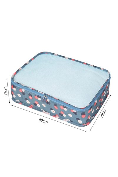 Choice orchid flower Large Capacity Travel Bag Suitcase Clothes Storage Organ...