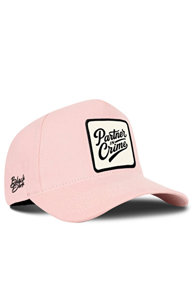 BlackBörk Partner in Crime Logo Salmon Baseball Cap