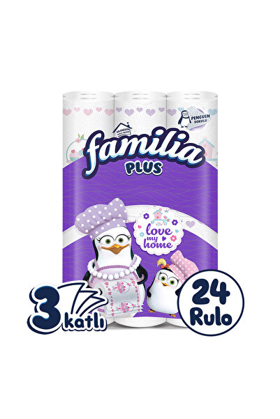 Familia Kağıt Havlu Plus Desenli 12'li 2 Paket