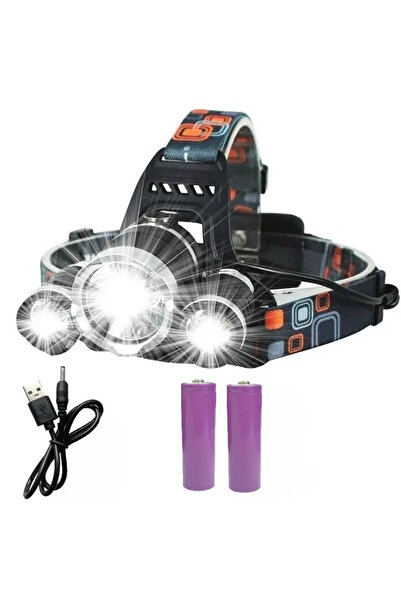 Choice 3head With battery Super Bright Rechargeable LED Fishing Headlamp Wate...