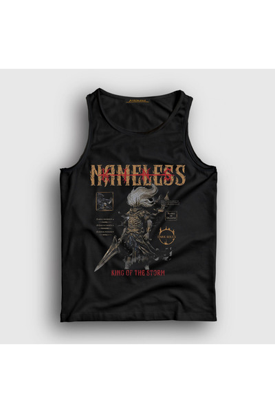Presmono Unisex crna majica bez imena Kralj Dark Souls 603390tt
