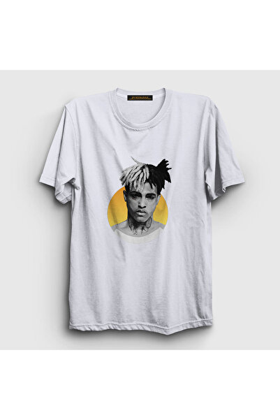 Presmono Unisex beli šešir Sun Xxxtentacion T-shirt - 48814tt