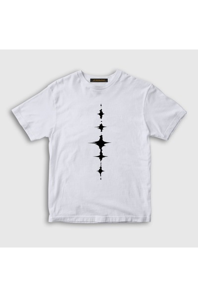 Presmono Unisex Kids White Tacet Mark Wuthering Waves T-Shirt 619081Tt