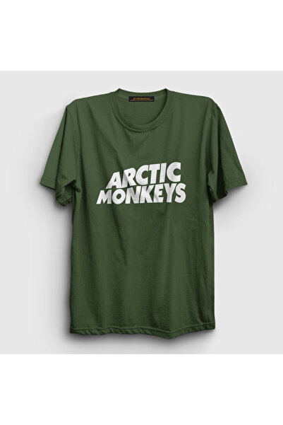 Presmono Tricou unisex Kaki Logo Arctic Monkeys 14267tt