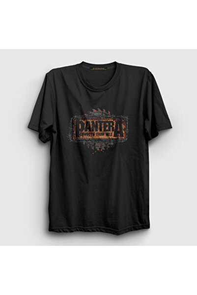 Presmono Unisex Black Cowboys Pantera T-shirt168271tt