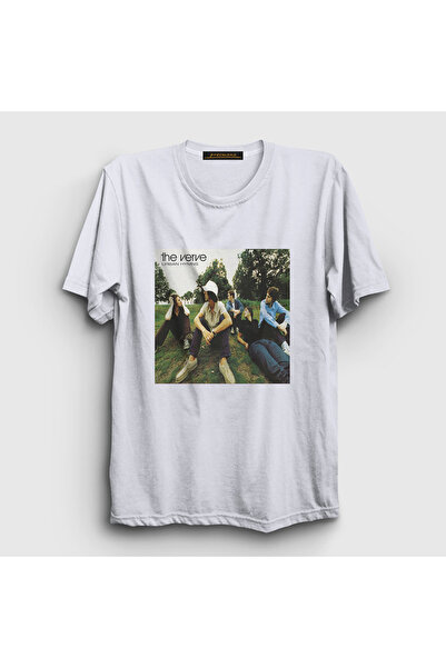 Presmono Unisex White Urban Hymns the Verve T-Shirt 579903Tt
