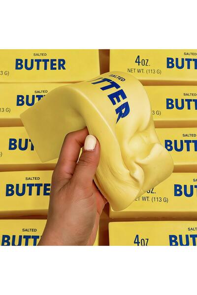 Choice Soft Big Butter Anti-stress Fidget Toy Slow Rebound Stress relieve Squ...