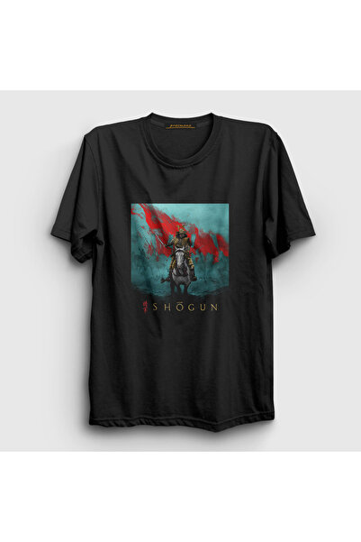 Presmono Unisex Black Shogun Series T-Shirt 422233Tt