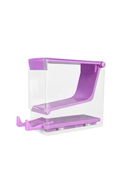 choice2 Purple Dental Cotton Roll Dispenser Holder Press Type Box Holder Dent...
