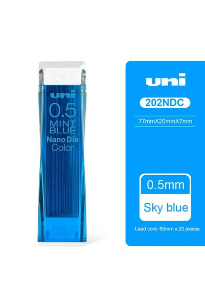 Choice7 Sky blue Japan Uni Nano Dia Color 0.5-202NDC Colored Mechanical Penci...