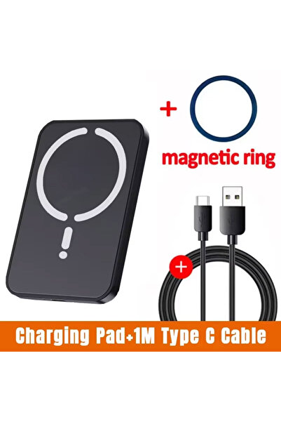 Choice1 VIKEFON Black With Cable Magnetic Wireless Car Charger Air Vent Clip ...