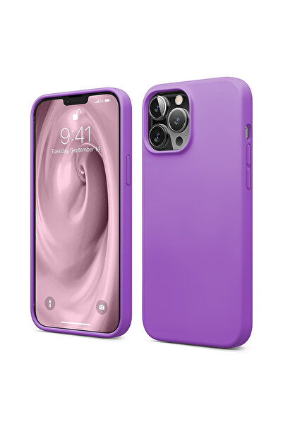 Casey Studios Silicone case iPhone 13 Pro, with microfiber, thin, protective,...
