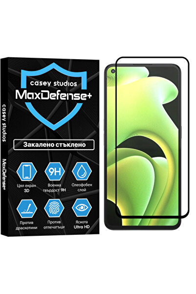 Casey Studios Realme GT Neo 3T/GT Neo2/GT2 Glass Protector, Full Coverage, Sc...