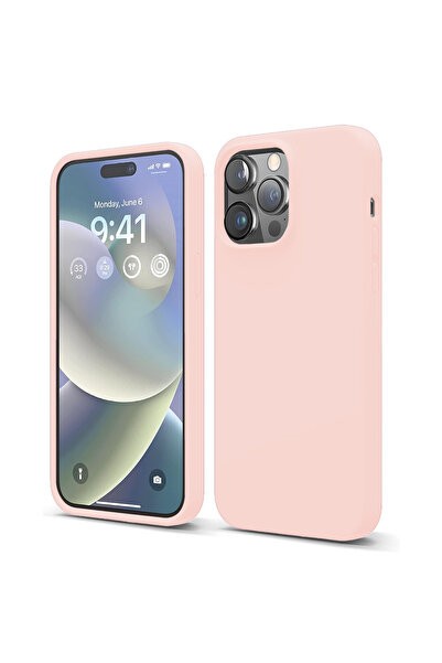 Casey Studios iPhone 14 Pro Max Силиконов калъф, с микрофибър, тънък, защитен...