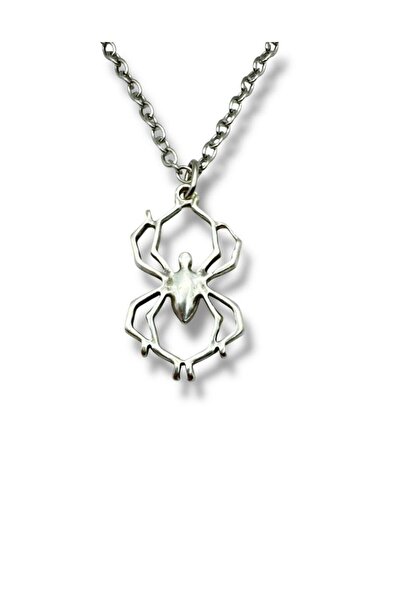 Herşey Nota Minimal Spider Figured Unisex Necklace – Power, Balance and Elega...