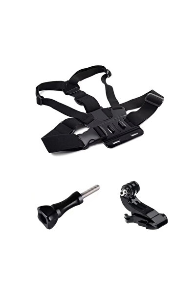 Choice حزام تثبيت على الصدر 3 في 1 مع حزام قابل للتعديل لكاميرات GoPro Hero 1...