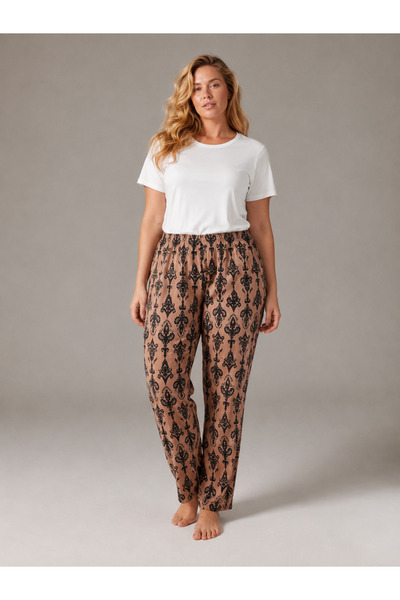 ŞERİCE Women's Plus-Size Pajama Bottoms (Product Dimensions Are Available in ...
