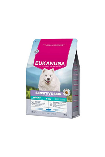Eukanuba Hrana uscata pentru caini Adult Sensitive Skin, 2.3Kg