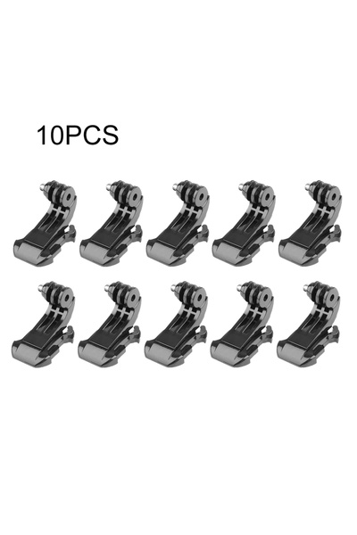 Choice 10pcs 10PCS J-Hook Quick Release Mount Base for GoPro Hero 13 12 11 10...