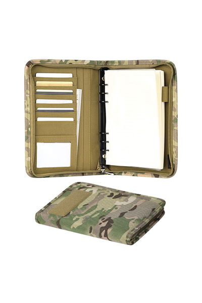 Choice Camouflage Kosibate Outdoor Padfolio Ring Binder with 80 Sheets of Loo...