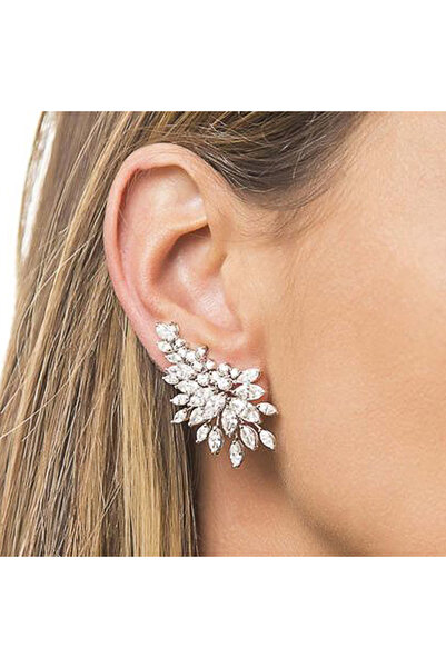 Choice E2219 Huitan Gorgeous Women's Stud Earrings Full with Dazzling CZ Ston...