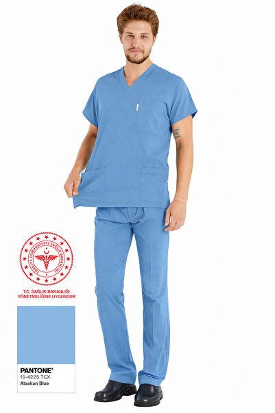 Alsancak Üniforma Uniformă chirurgicală pentru bărbați, din țesătură subțire ...