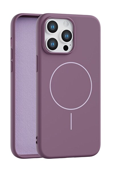 Vissona iPhone 13 Pro Uyumlu İçi Kadife Magsafe Wireless Şarj Özellikli Telef...