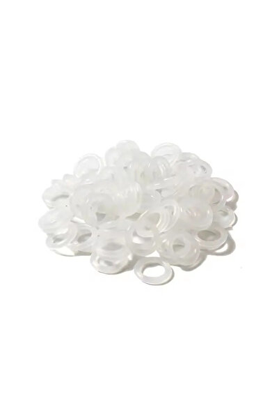 Choice OD 9X2.5mm White 130PCS Clear O Ring Sealing gasket Switch Dampeners -...