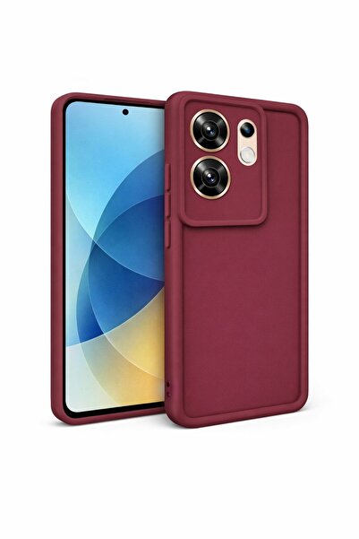 Vissona infinix Zero30-4G Uyumlu Kamera Çıkıntılı Mat Silikon Telefon Kılıfı